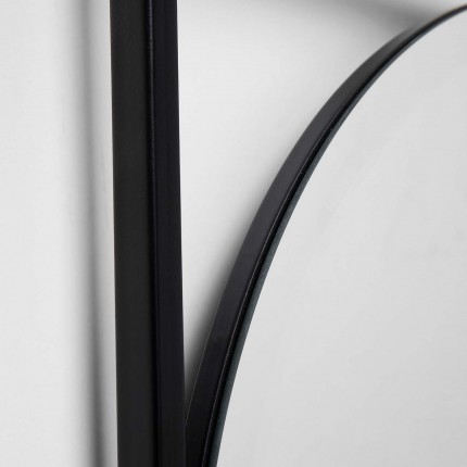 Spiegel Bonita zwart 81x81cm Kare Design