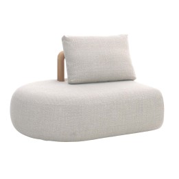 Creme teakhouten tuinstoel - Mila - Gescova