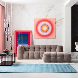 Toile circles roses - Tendency - Kare Design