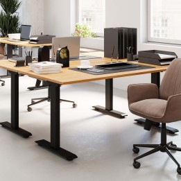 Bureau industriel en bois - Smart Symphony - Kare Design