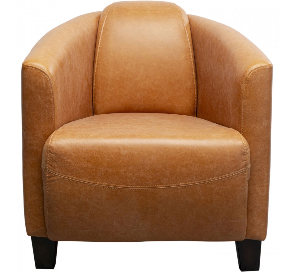 Armchair Cigar Lounge light brown Kare Design