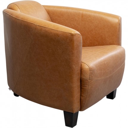 Fauteuil Cigar Lounge lichtbruin Kare Design