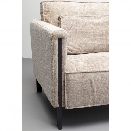 Victor beige fauteuil Kare Design
