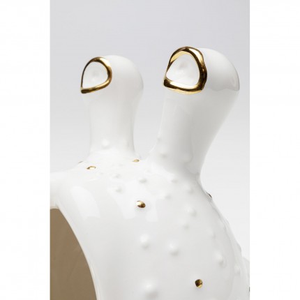 Woonaccessoires Animal slak wit en goud Kare Design