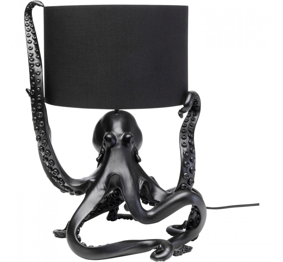 Tafellamp octopus zwart Kare Design