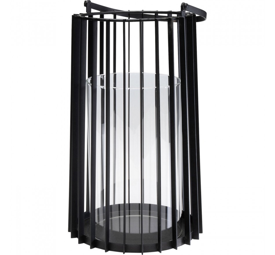 Lanterne Corinne noire 50cm Kare Design