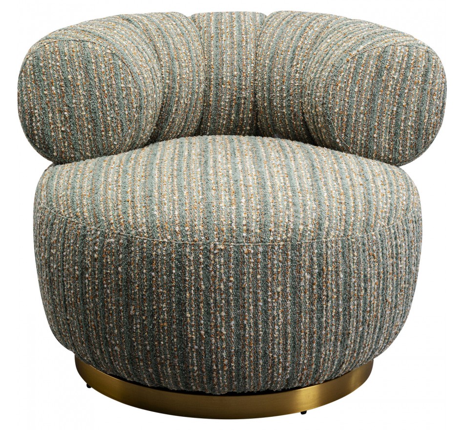 Draaifauteuil Couture groen Kare Design