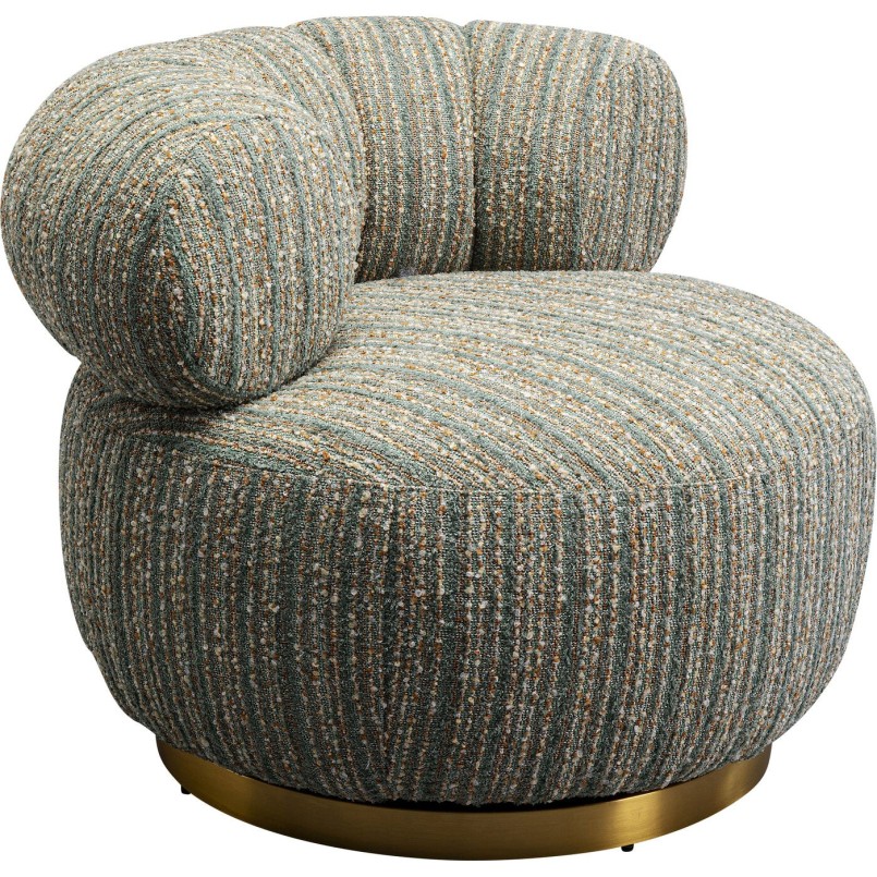 Tourne Fauteuil Couture Stripes bleu