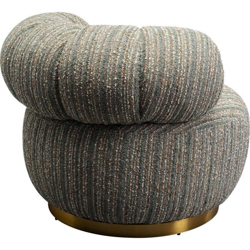 Tourne Fauteuil Couture Stripes bleu