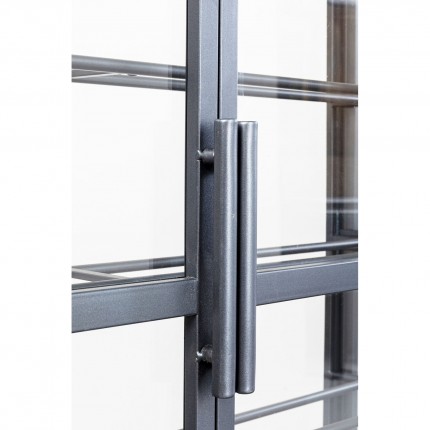 Flessenhouder Porto 180x75cm zwart Kare Design