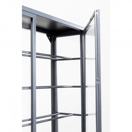 Flessenhouder Porto 180x75cm zwart Kare Design