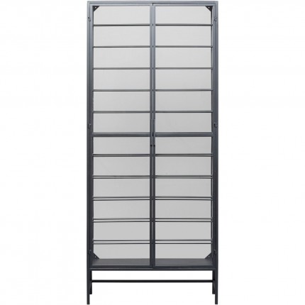 Flessenhouder Porto 180x75cm zwart Kare Design