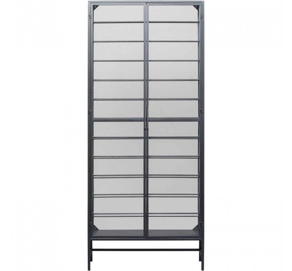 Flessenhouder Porto 180x75cm zwart Kare Design