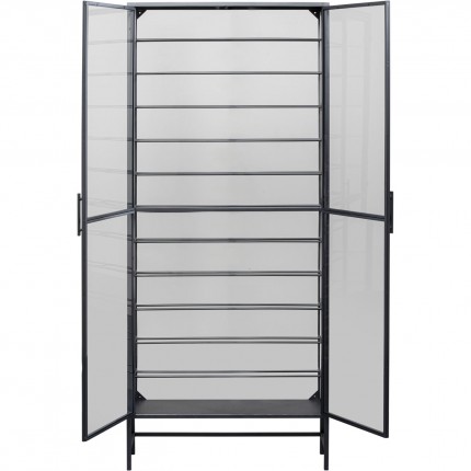 Flessenhouder Porto 180x75cm zwart Kare Design