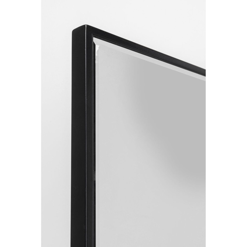 Miroir sur pied Hulda noir 46x180cm