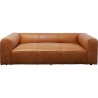 Canapé Cubetto 3-places marron clair 220cm