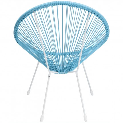 Outdoor Armchair Acapulco blue Kare Design