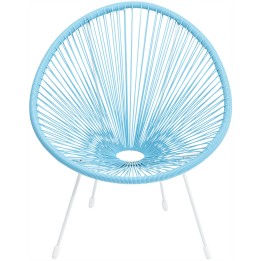 Blue garden armchair - Acapulco - Kare Design