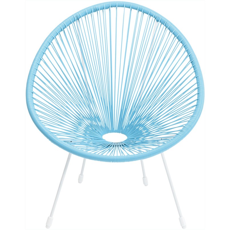 Fauteuil de jardin bleu - Acapulco - Kare Design