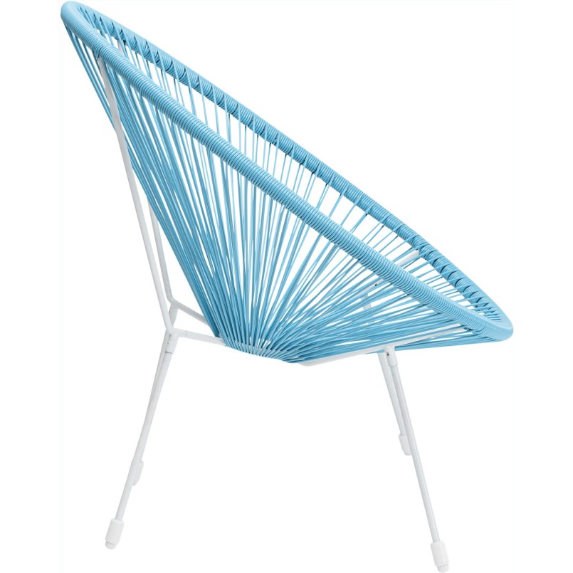 Blauwe tuinfauteuil - Acapulco - Kare Design