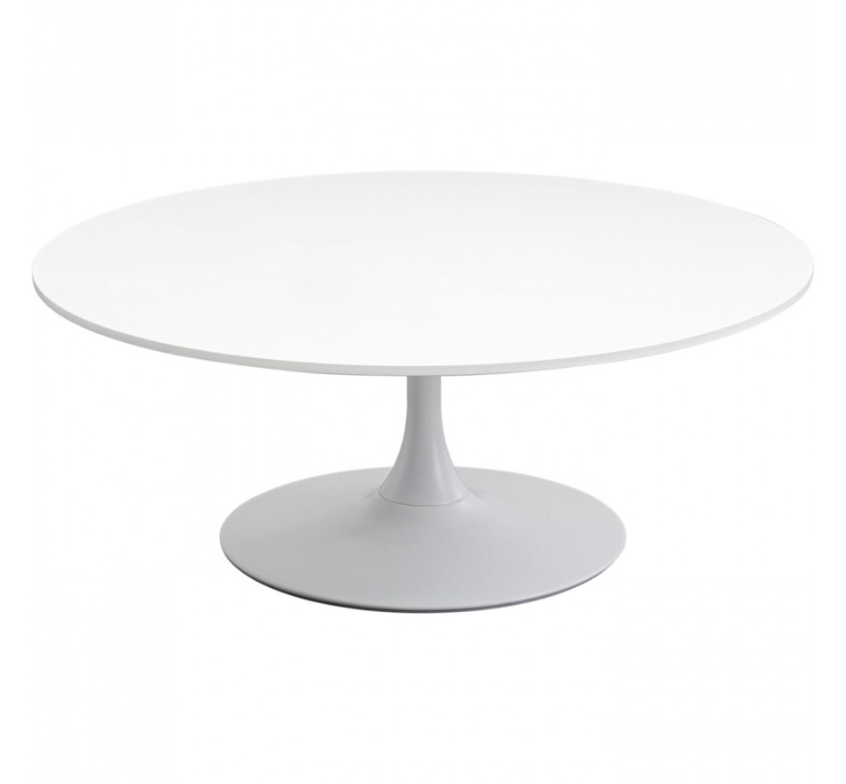 Salontafel Schickeria wit Ø110cm Kare Design