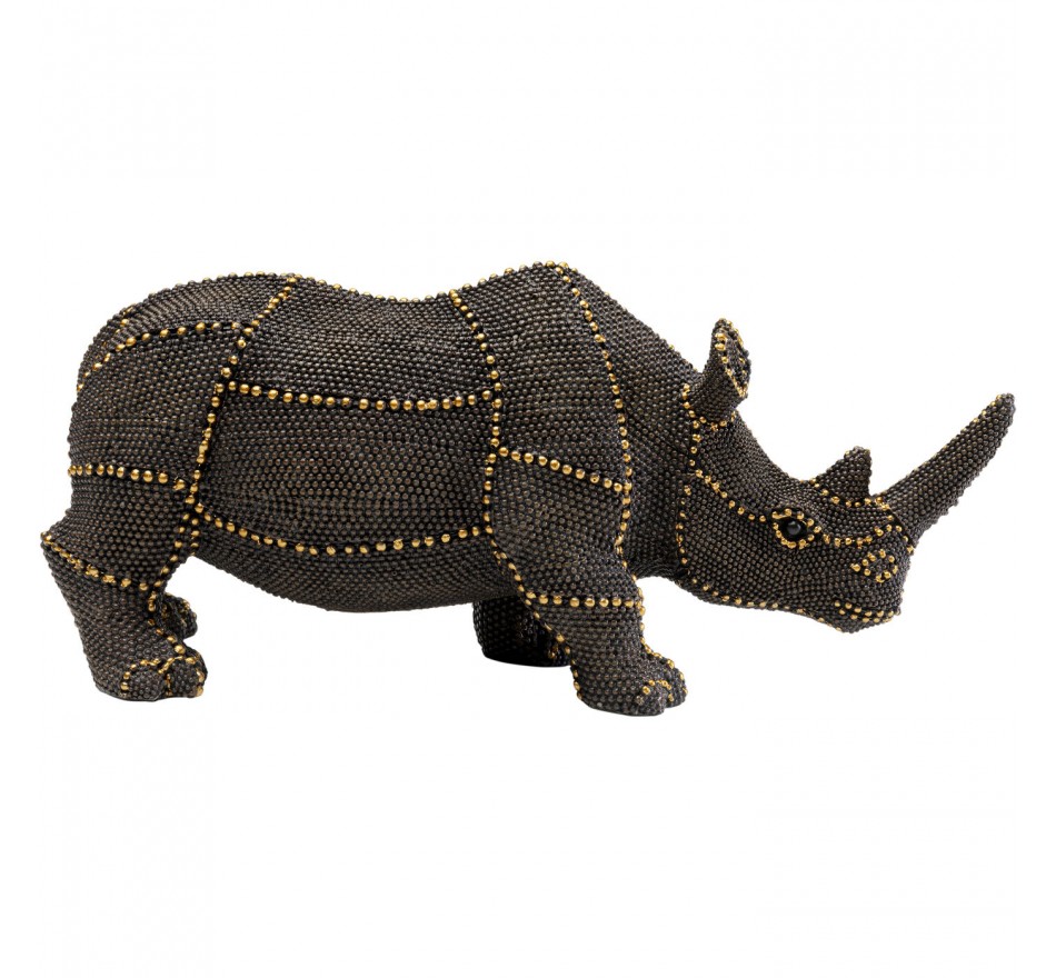 Woonaccessoires neushoorn parels 26cm Kare Design