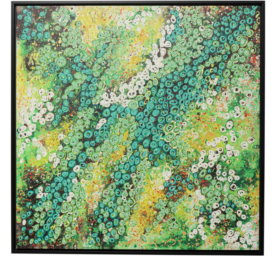Tableau Frame Top View vert 100x100cm Kare Design Tableau Frame Top View vert 100x100cm Kare Design