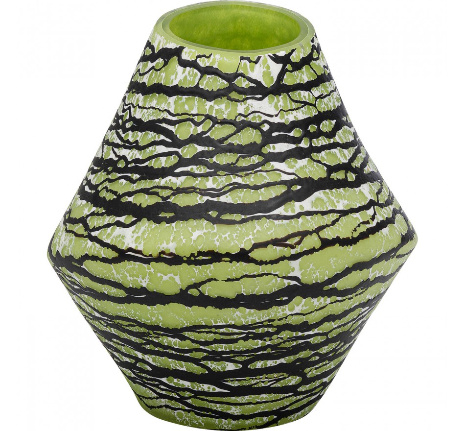 Vase Volante green 27cm Kare Design