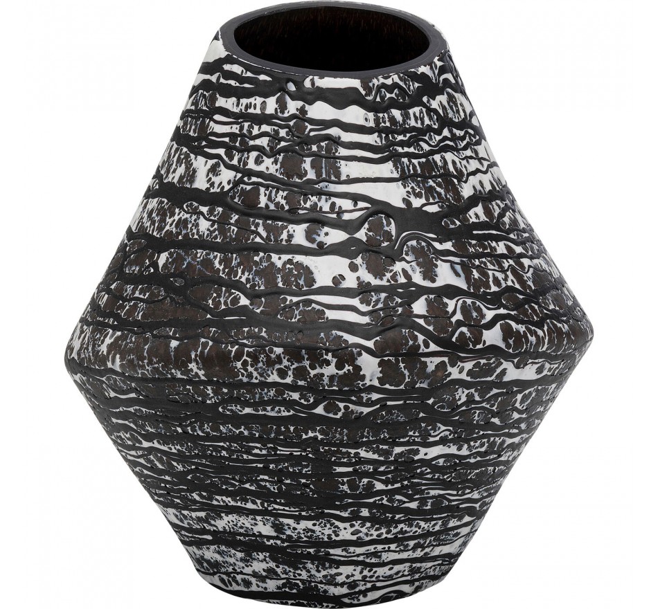 Vase Volante black 27cm Kare Design