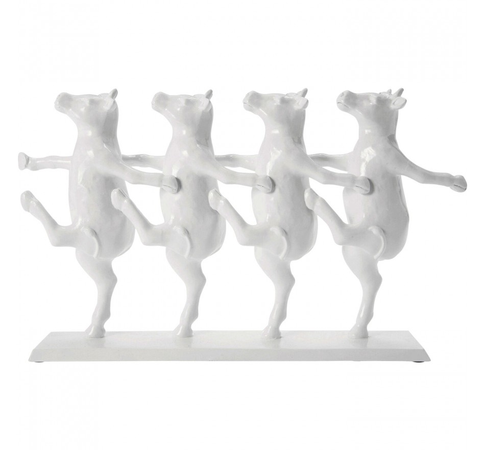 Woonaccessoires koeien cancan wit Kare Design