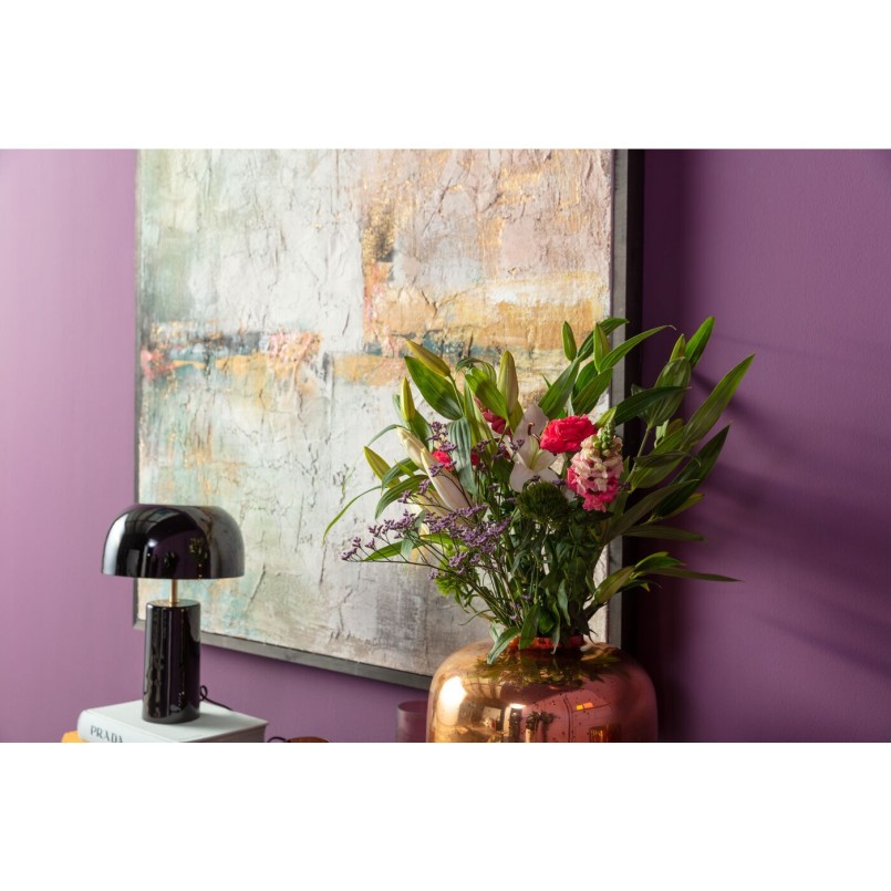 Lampe de table rétro noire - Loungy - Kare Design