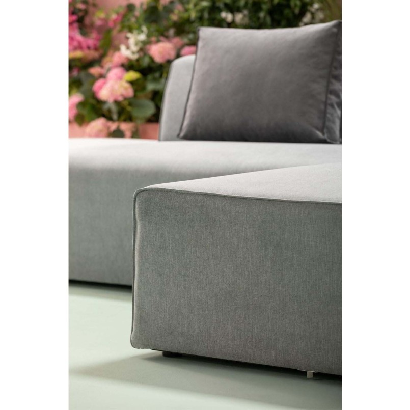 Grey contemporary corner sofa - Infinity - Kare Design
