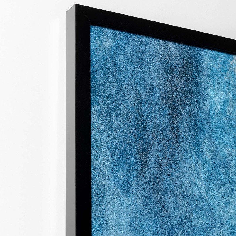 Tableau encadré abstrait bleu - Artistas - Kare Design