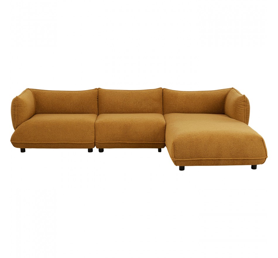 Hoekbank Gigi rechts braun Kare Design