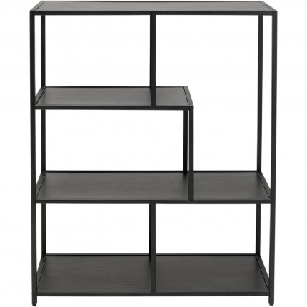 Bookshelf Loftie 100x77cm zwart Kare Design