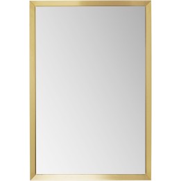Miroir mural Arezzo laiton 80x120cm