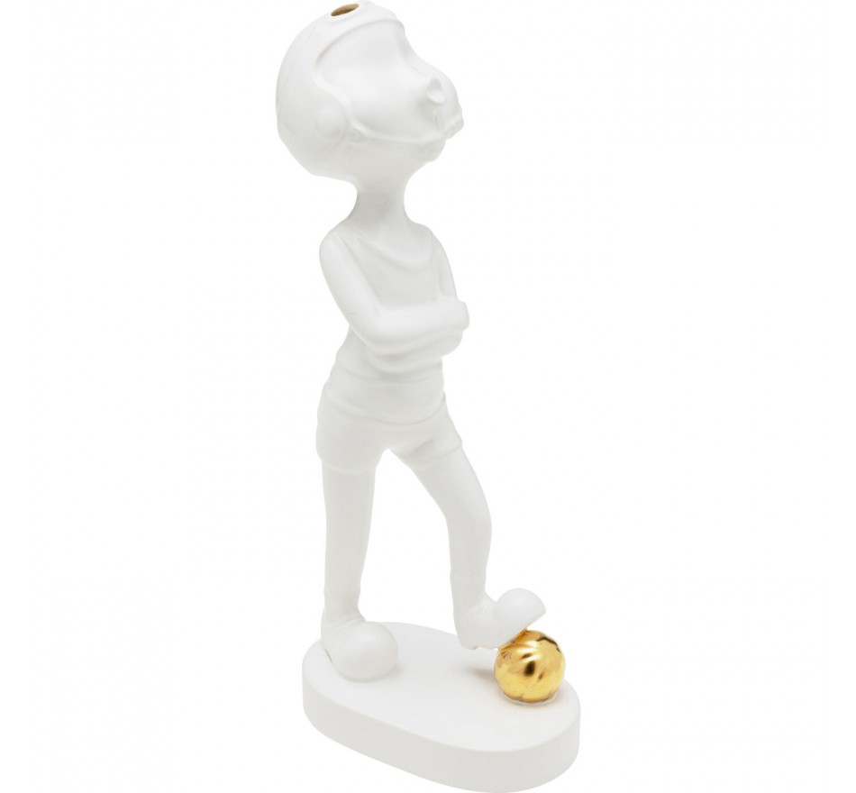 Deco white girl gold ball Kare Design