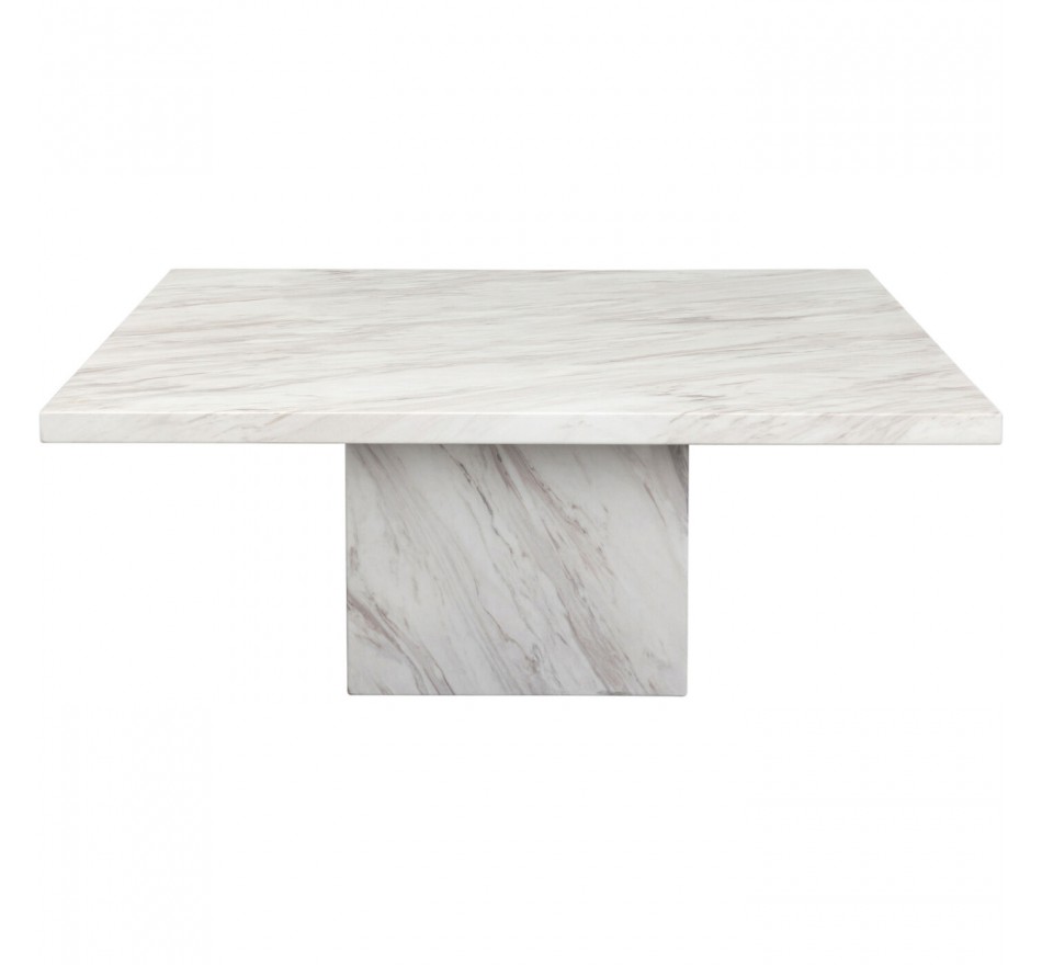 Salontafel Artistico 100x100cm wit Kare Design