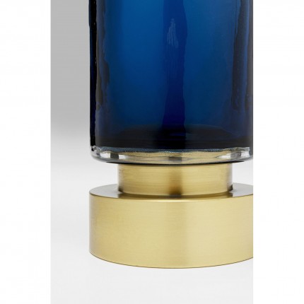 Vaas Lumi blauw 32cm Kare Design