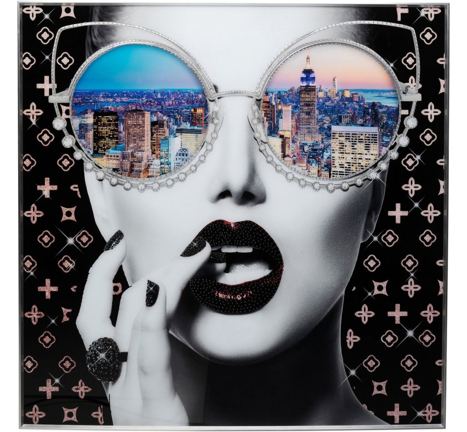 Ingelijste Foto NY View Kare Design