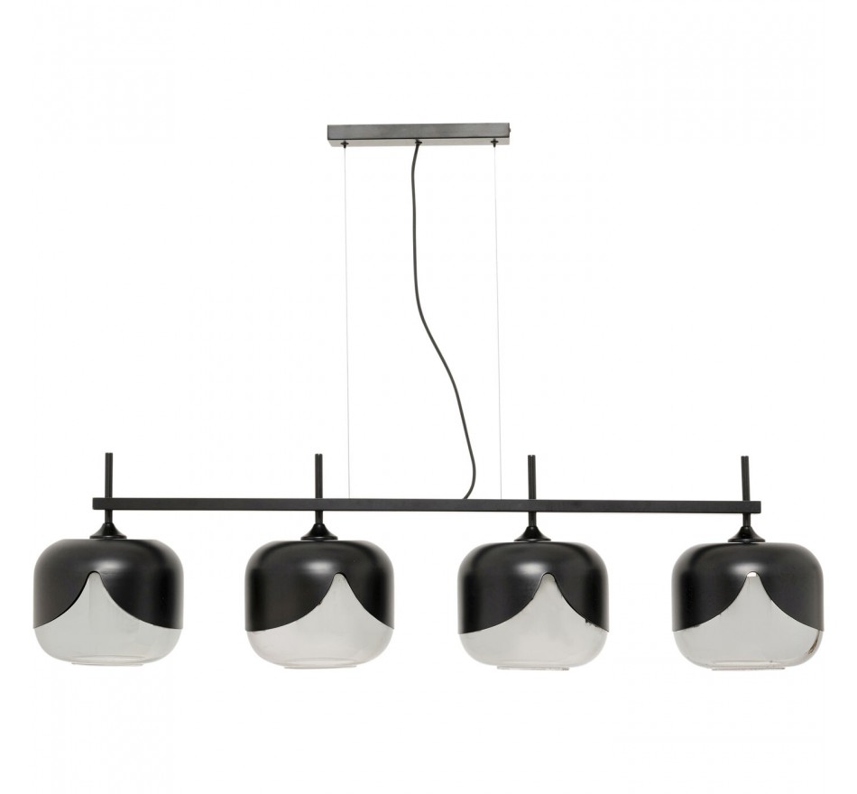 Pendant Lamp Goblet Quattro black Kare Design