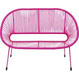 Pink garden bench - Acapulco Mono - Kare Design