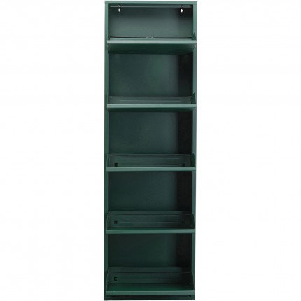 Schoenenkast Caruso groen 5 laden Kare Design
