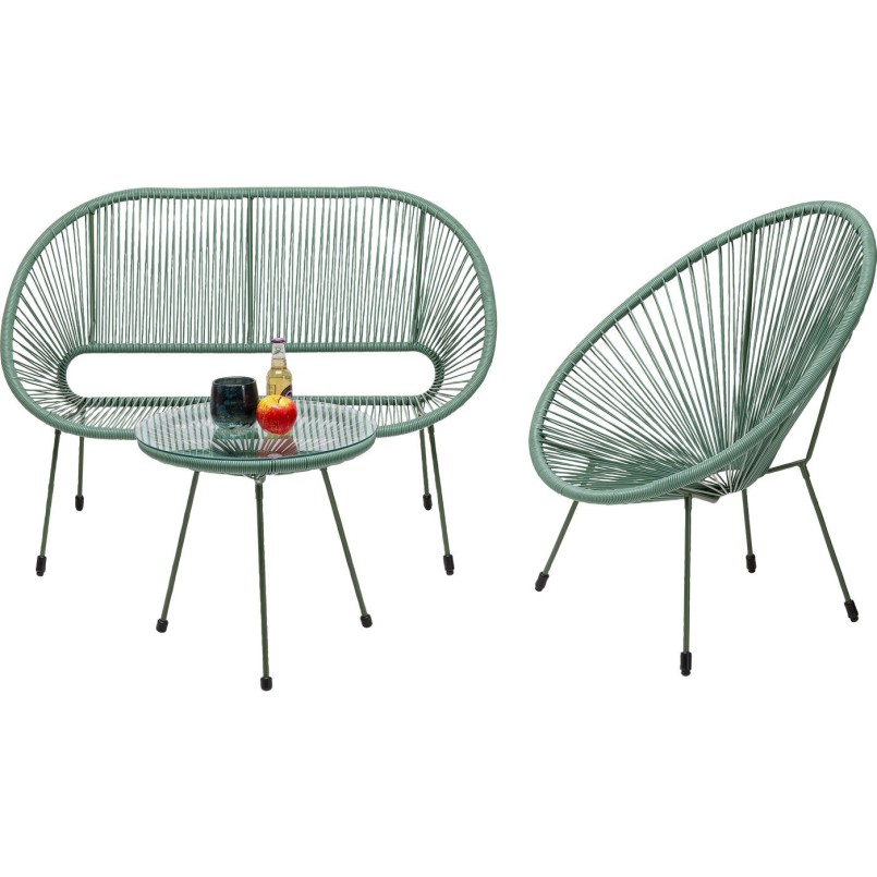Fauteuil de jardin vert - Acapulco Mono - Kare Design