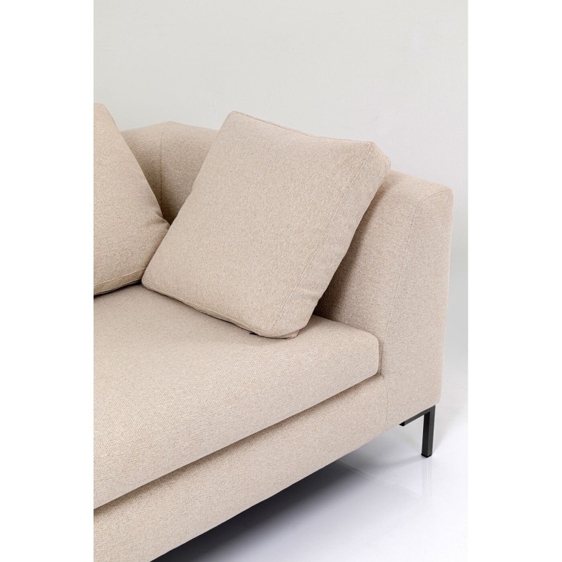 Beige contemporary corner sofa - Gianna - Kare Design