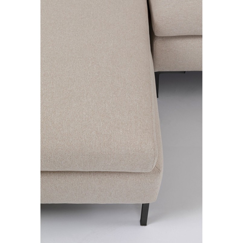 Beige contemporary corner sofa - Gianna - Kare Design