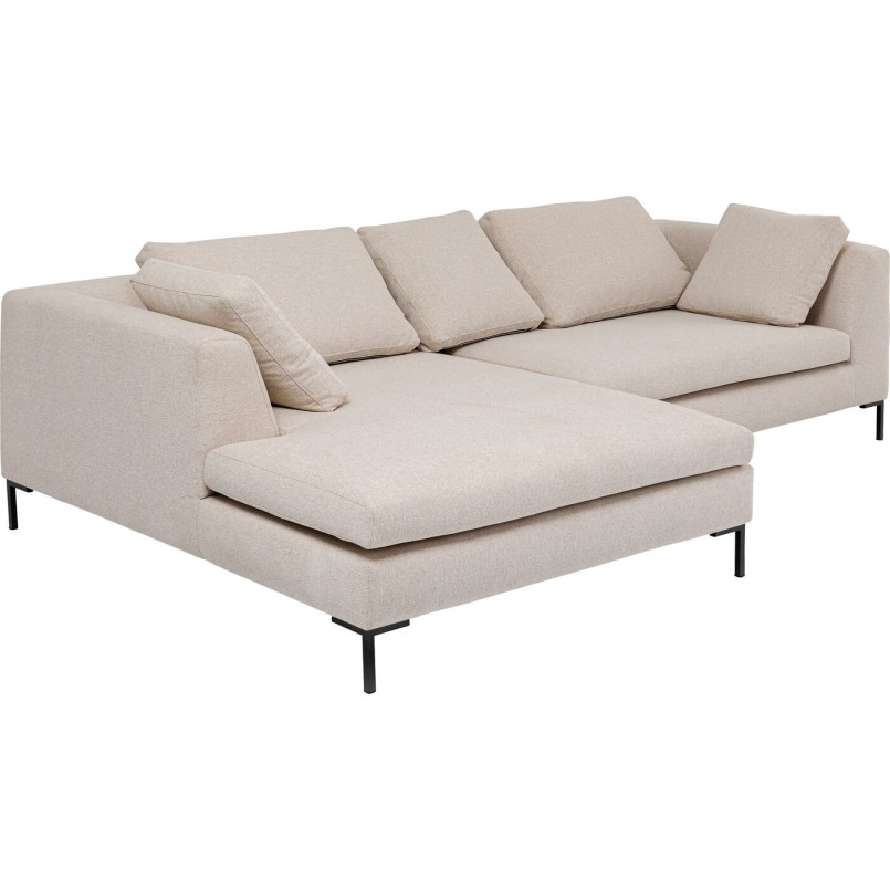 Beige contemporary corner sofa - Gianna - Kare Design