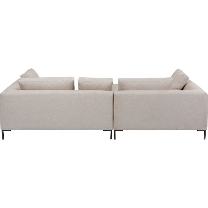 Beige contemporary corner sofa - Gianna - Kare Design