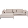 Beige contemporary corner sofa - Gianni - Kare Design