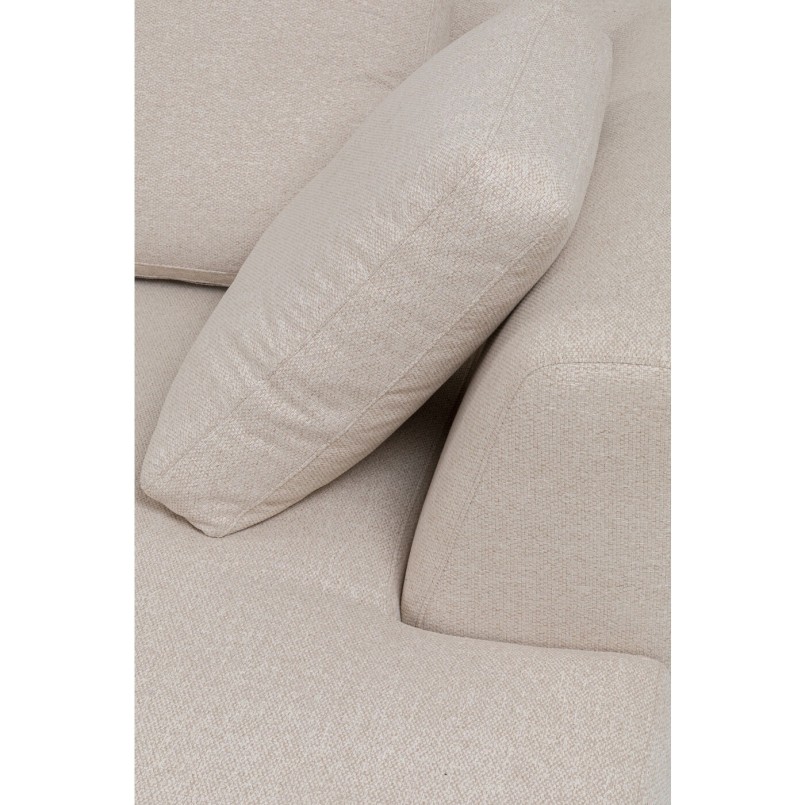 Beige eigentijdse hoekbank - Gianni - Kare Design